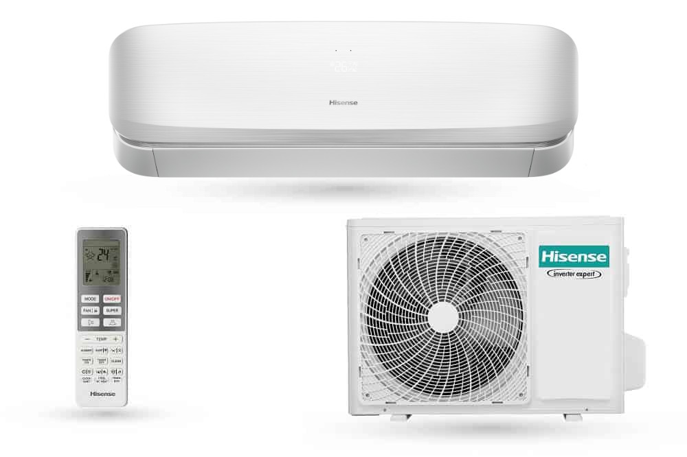 Hisense Fresh Air 3,5 kW split klíma szett (fehér)