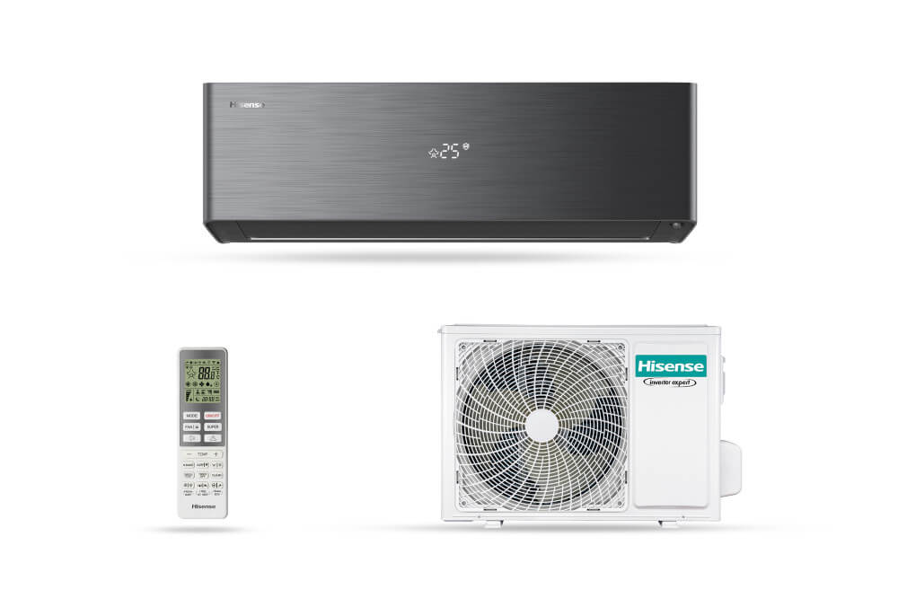 Hisense Energy Pro X 3,5 kW split klíma (fekete)