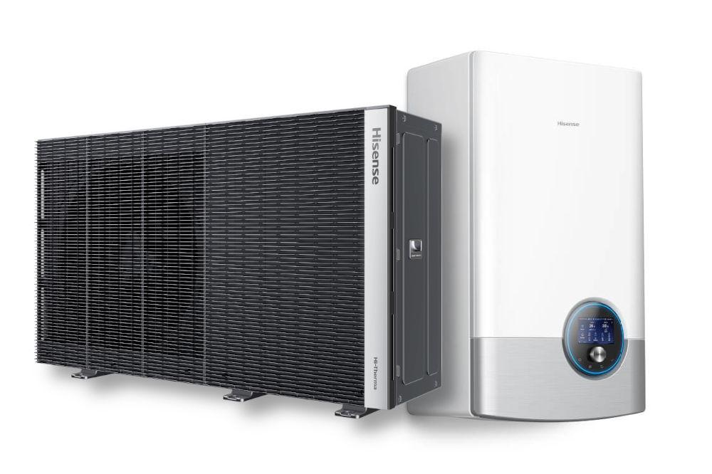 Hisense Hi-Therma II 10 kW hidro-split hőszivattyú szett (R290)